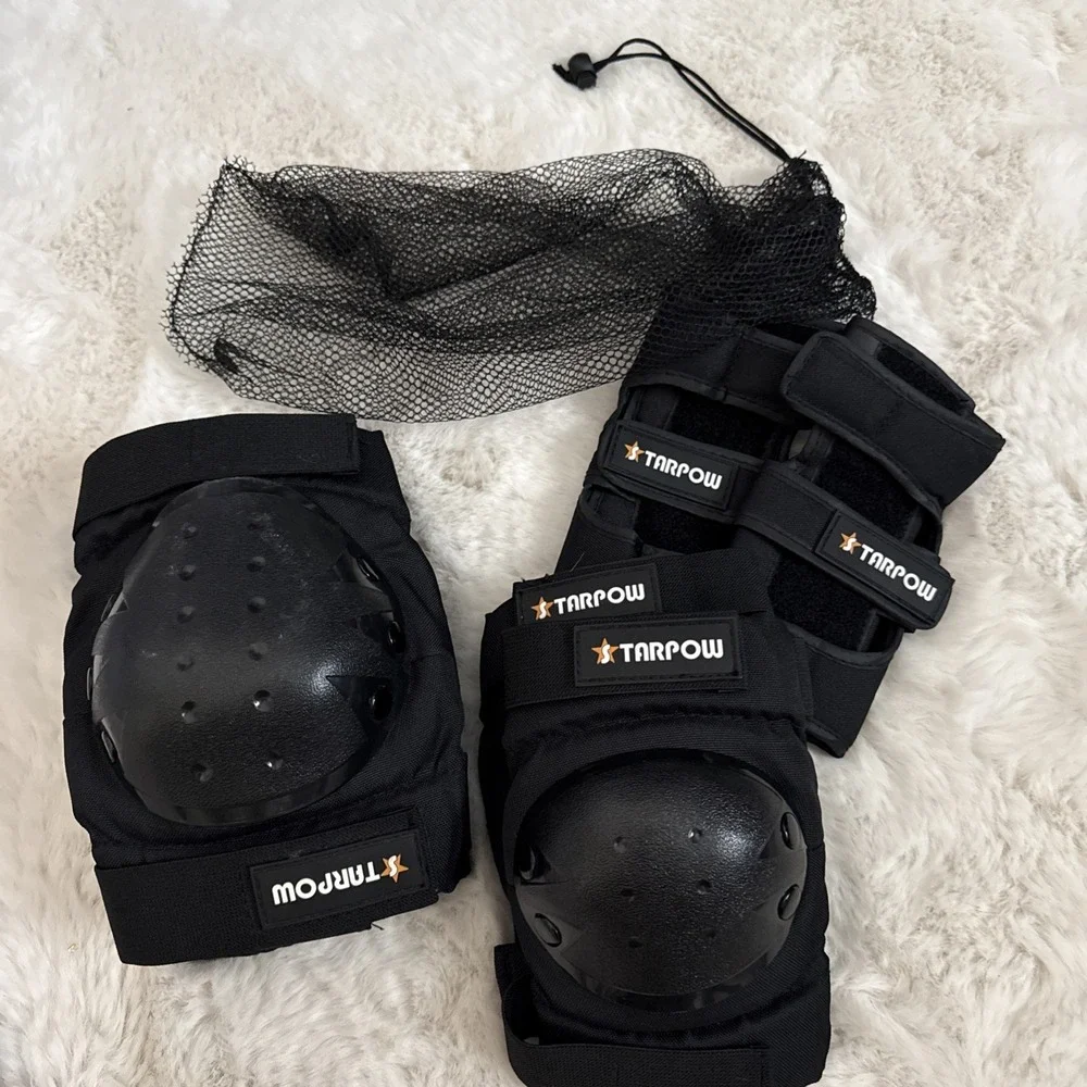 Knee Pads For Adult Elbows Pads Wrist Guards 3 In 1 Protective Sz L See Pic